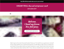 Tablet Screenshot of dreamtroll.com